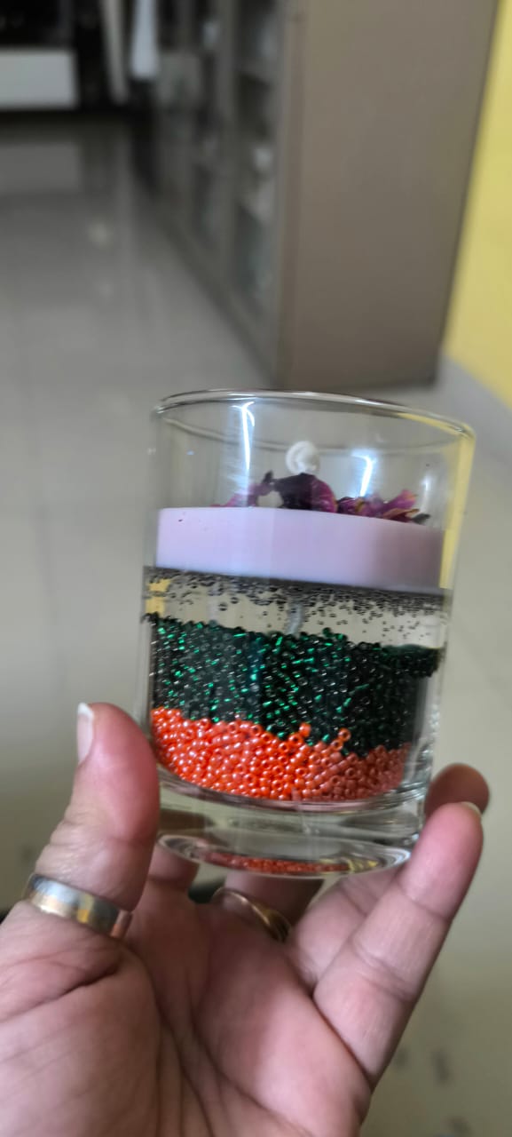 Moti gel Aroma candle