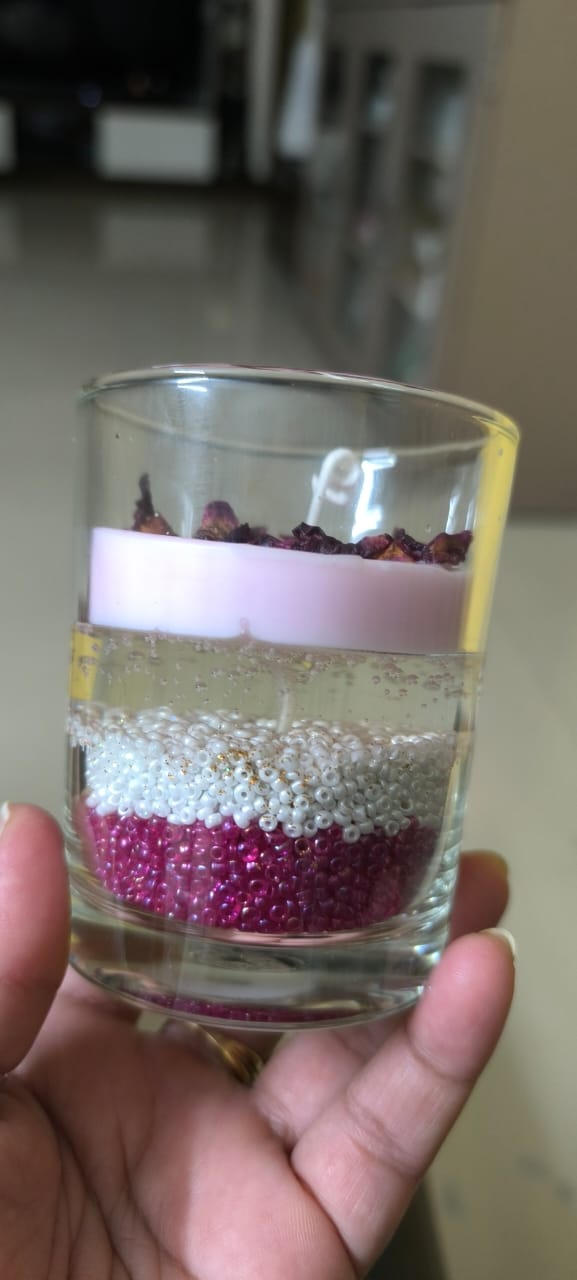Moti gel Aroma candle