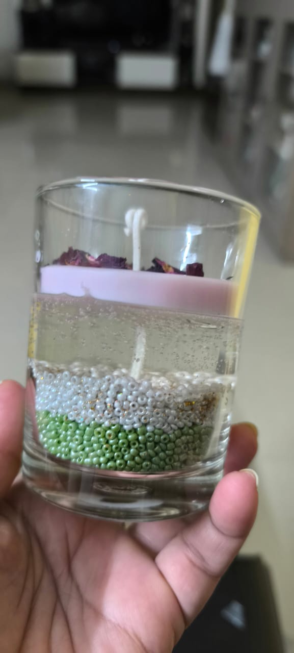 Moti gel Aroma candle