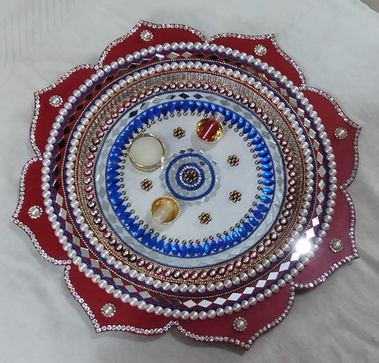 Pooja Thali - With Fragrance candle
